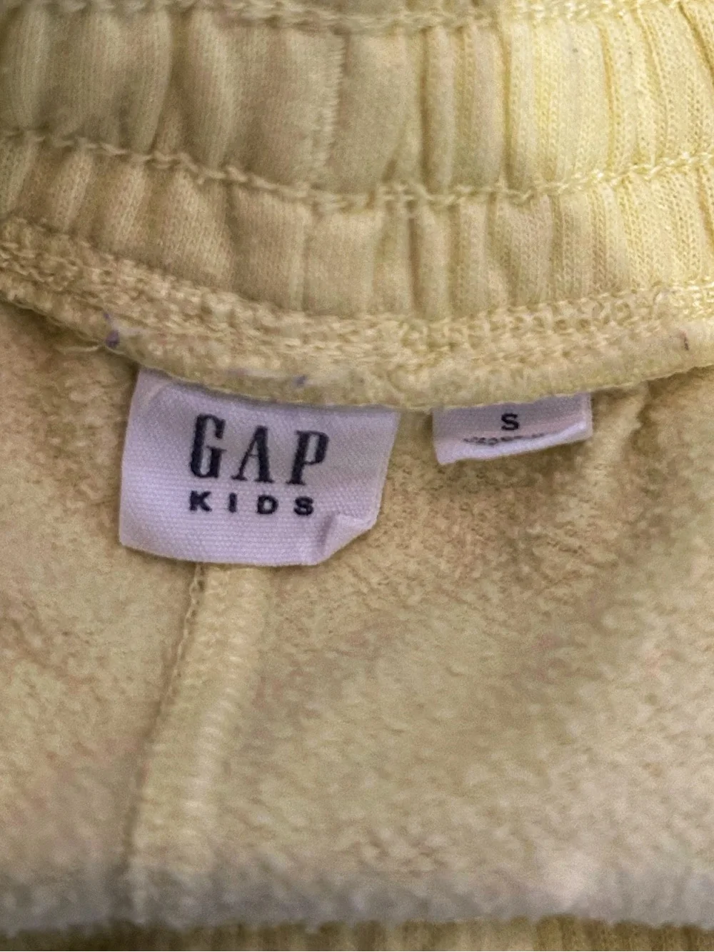 GAP Yellow Drawstring Pull-On Kids Shorts